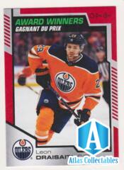 2020-21 O-Pee-Chee Red Leon Draisaitl #601 Edmonton Oilers